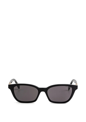 Bvlgari rectangle-frame sunglasses - Black