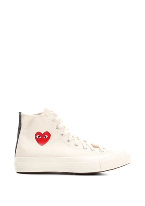 Comme Des Garçons Play x Converse Chuck Taylor All Star heart-print sneakers - White