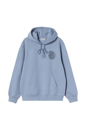 Carhartt WIP spiral-print hoodie - Blue