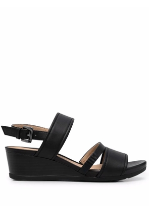 Geox 50mm Mary Karmen wedge sandals - Black
