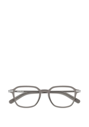 Montblanc geometric-frame glasses - Grey