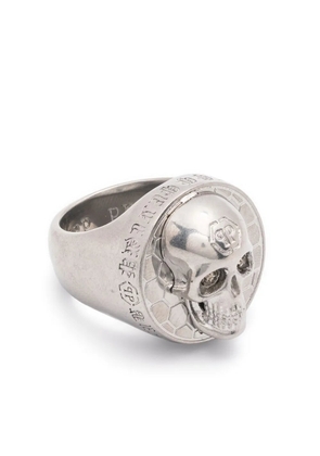 Philipp Plein 3D Skull ring - Silver