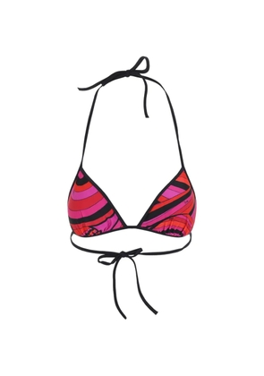 PUCCI print bikini top - Pink