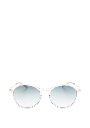 BOSS round-frame sunglasses - White