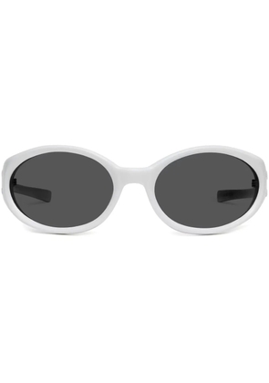Gentle Monster x Maison Margiela oval-frame sunglasses - White