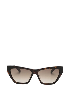 Stella McCartney Eyewear chain cat-eye sunglasses - Brown