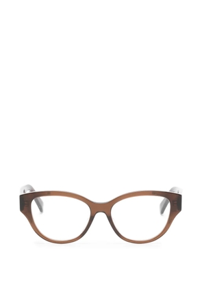 Bvlgari Tubogas cat-eye-frame glasses - Brown