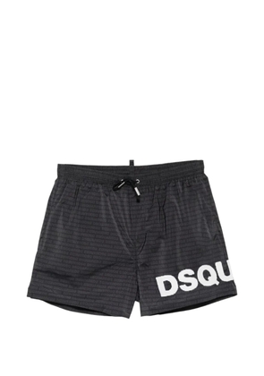 DSQUARED2 logo drawstring-waistband boxers - Black