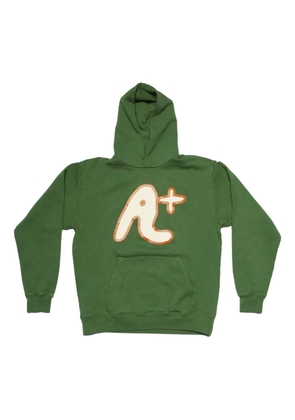 Perks And Mini graphic-print long-sleeve hoodie - Green