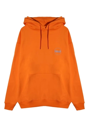 Boiler Room cotton hoodie - Orange