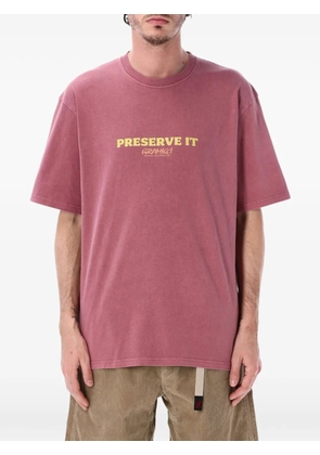 Gramicci Footprints T-shirt - Pink