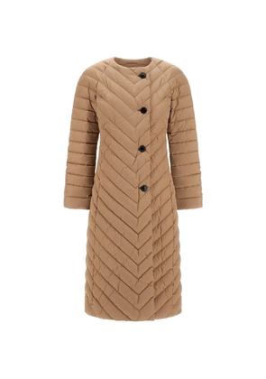 Herno chevron-quilted padded jacket - Neutrals