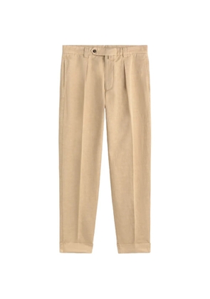 LES HÉRITIERS Bellver pleated trousers - Neutrals