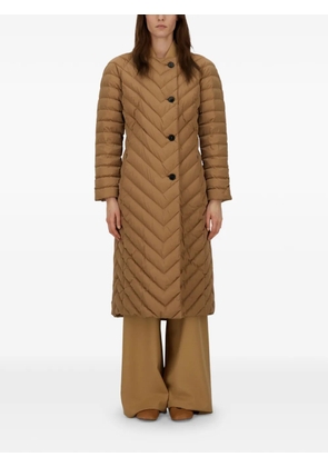 Herno chevron-quilted padded jacket - Neutrals
