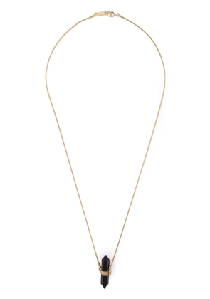 ISABEL MARANT crystal pendant necklace - Metallic
