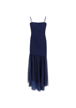 CHIARA BONI La Petite Robe asymmetric midi dress - Blue