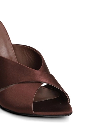 Lola Cruz Lena 95 heeled mules - Brown