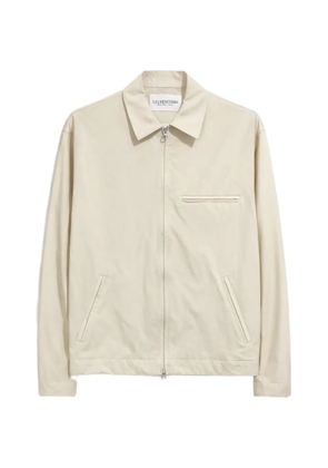 LES HÉRITIERS Work Tech zip-up jacket - White