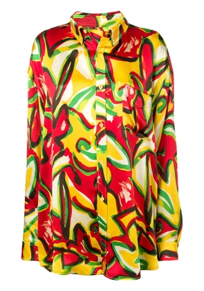 Balenciaga Scarf blouse - Yellow