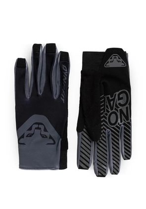 DYNAFIT DNA logo-print panelled gloves - Black
