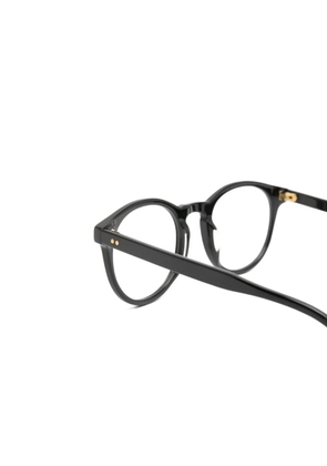 CHARLES STONE round-frame glasses - Black