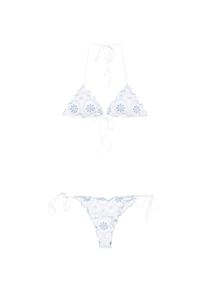 MC2 Saint Barth Sagitami broderie-anglaise bikini - White