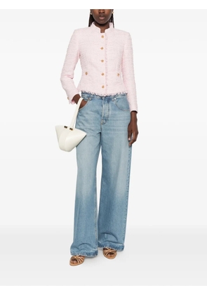 Tagliatore Jaqueline buttoned long-sleeve jacket - Pink