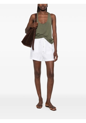 Polo Ralph Lauren drawstring-waist embroidered-logo shorts - White