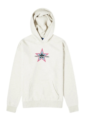 Awake NY Star Logo-print hoodie - Neutrals