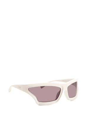 LOEWE Arch Mask sunglasses - White