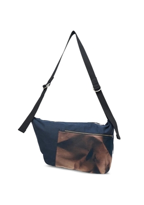 JiyongKim Sun-Bleached messenger bag - Blue