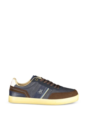 U.S. Grand panelled lace-up perforated sneakers - Blue