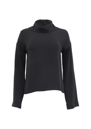 CHANEL Pre-Owned buttoned silk blouse - Black