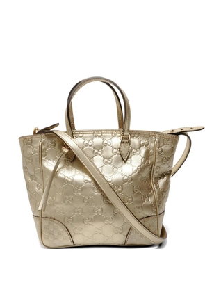 Gucci Pre-Owned 2000-2010s GG Guccissima Bree handbag - Gold