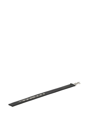 Rick Owens DRKSHDW logo-embroidered keychain - Black