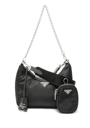 Prada Pre-Owned 2021-2025 Re-Nylon shoulder bag - Black