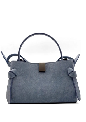 Yuzefi Gyoza knot-detail shoulder bag - Blue