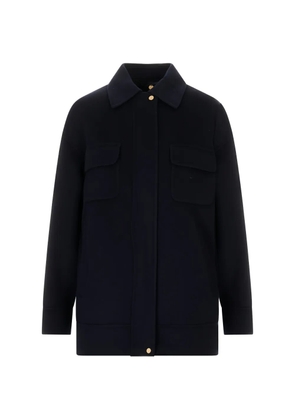 'S Max Mara quilted-liner shirt jacket - Blue