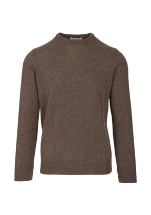 Al Duca D’Aosta 1902 ribbed-trim cashmere sweater - Brown