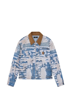 AMIRI Bleached Work denim jacket - Blue