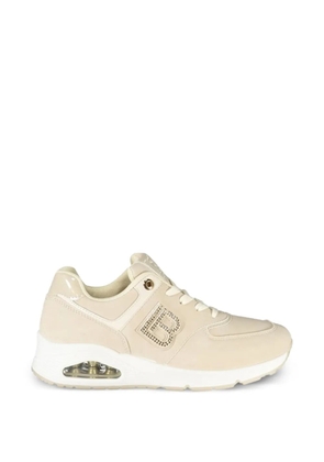 Laura Biagiotti logo-patch sneakers - Neutrals