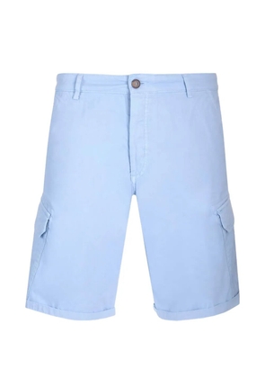 Al Duca D’Aosta 1902 cotton-twill cargo shorts - Blue