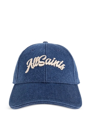 AllSaints Odyssey logo-embroidered baseball cap - Blue