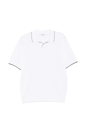 Kangra contrast-trim short-sleeve T-shirt - White