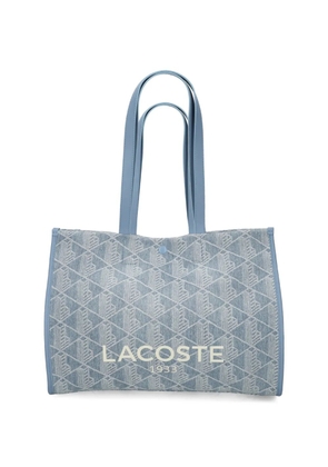 Lacoste large Heritage tote bag - Blue