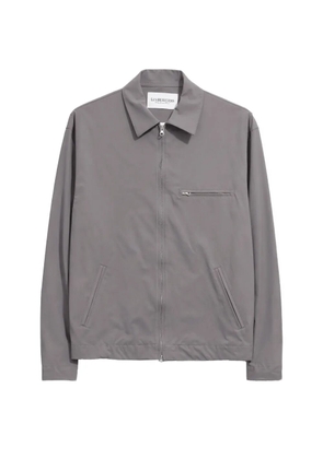 LES HÉRITIERS zip-up worktech jacket - Grey