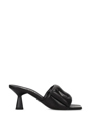 Prada padded leather sandals - Black