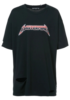 Mastermind Japan oversized logo T-shirt - Black