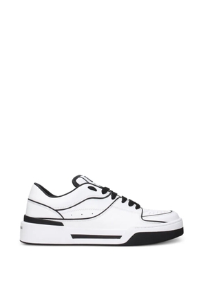 Dolce & Gabbana panelled leather sneakers - White