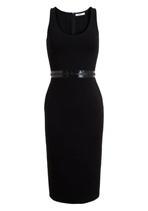 Givenchy zip detail pencil dress - Black